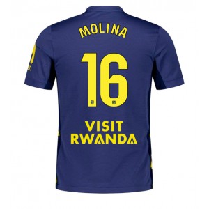 Fotbalové Dres Atletico Madrid Nahuel Molina #16 Venkovní Oblečení 2025-26 Krátký Rukáv